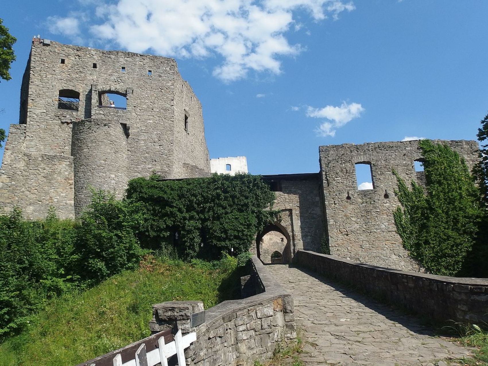 Zřícenina hradu Hukvaldy