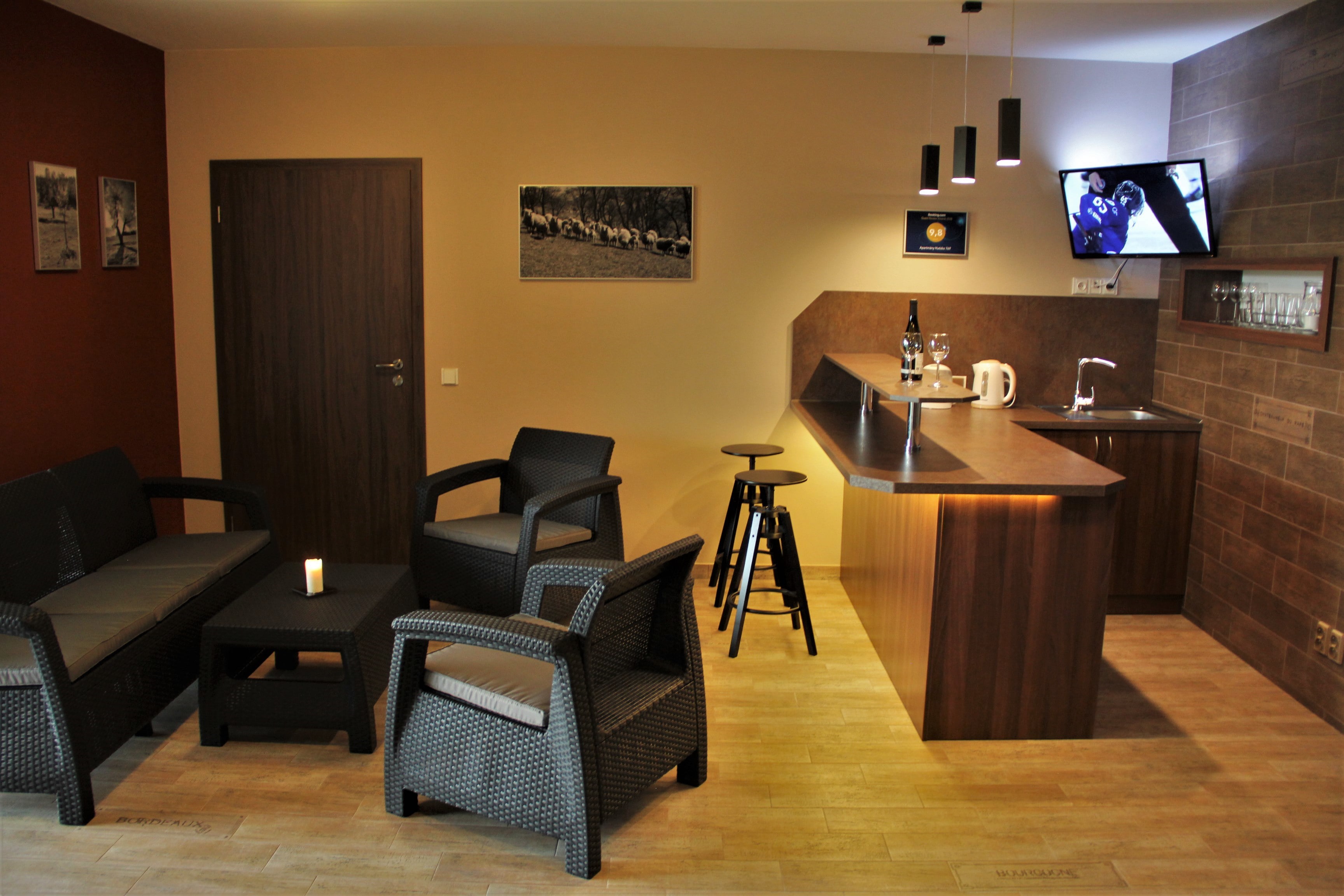 Vybavení apartmánů