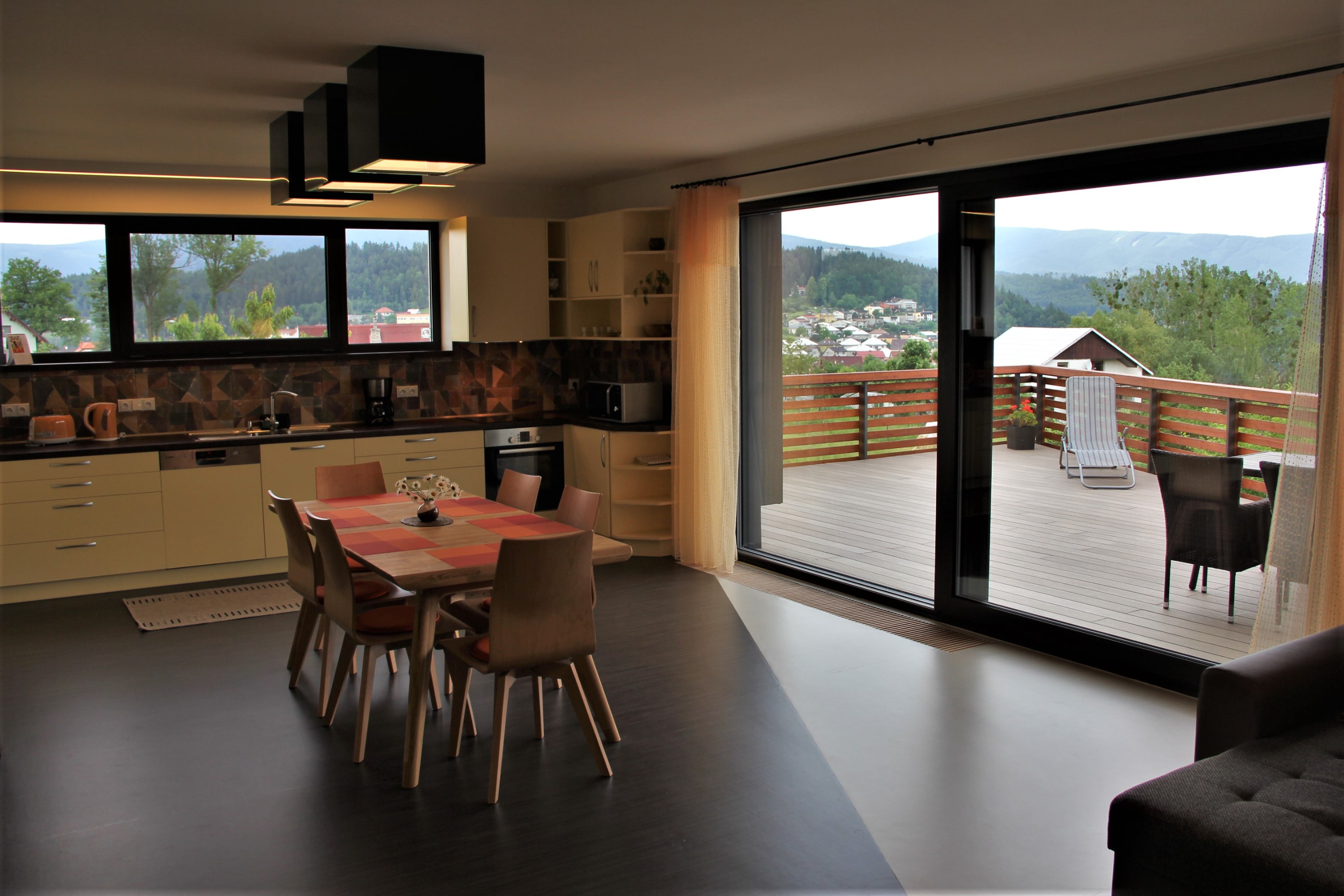 Vnitřní pohled apartmánu